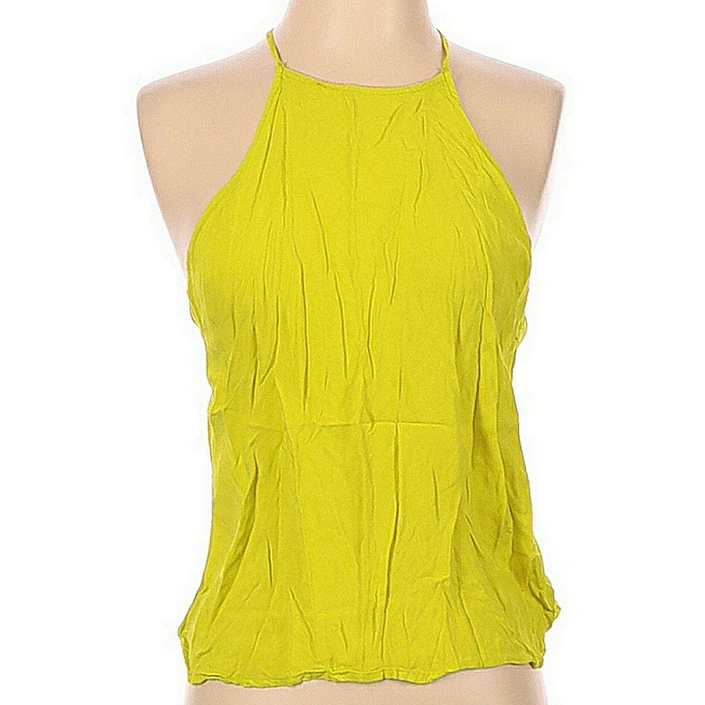 Body Central Bright Green Halter Tank Top